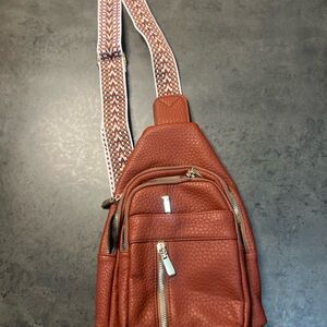 Stylish Brown Crossbody Bag
